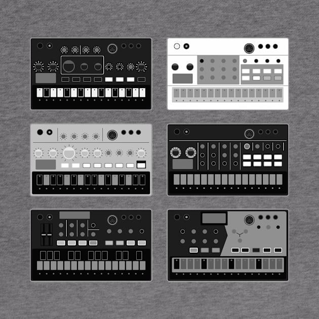 Electronic Musician Volca Synth, Drum Machine, Sampler by Atomic Malibu